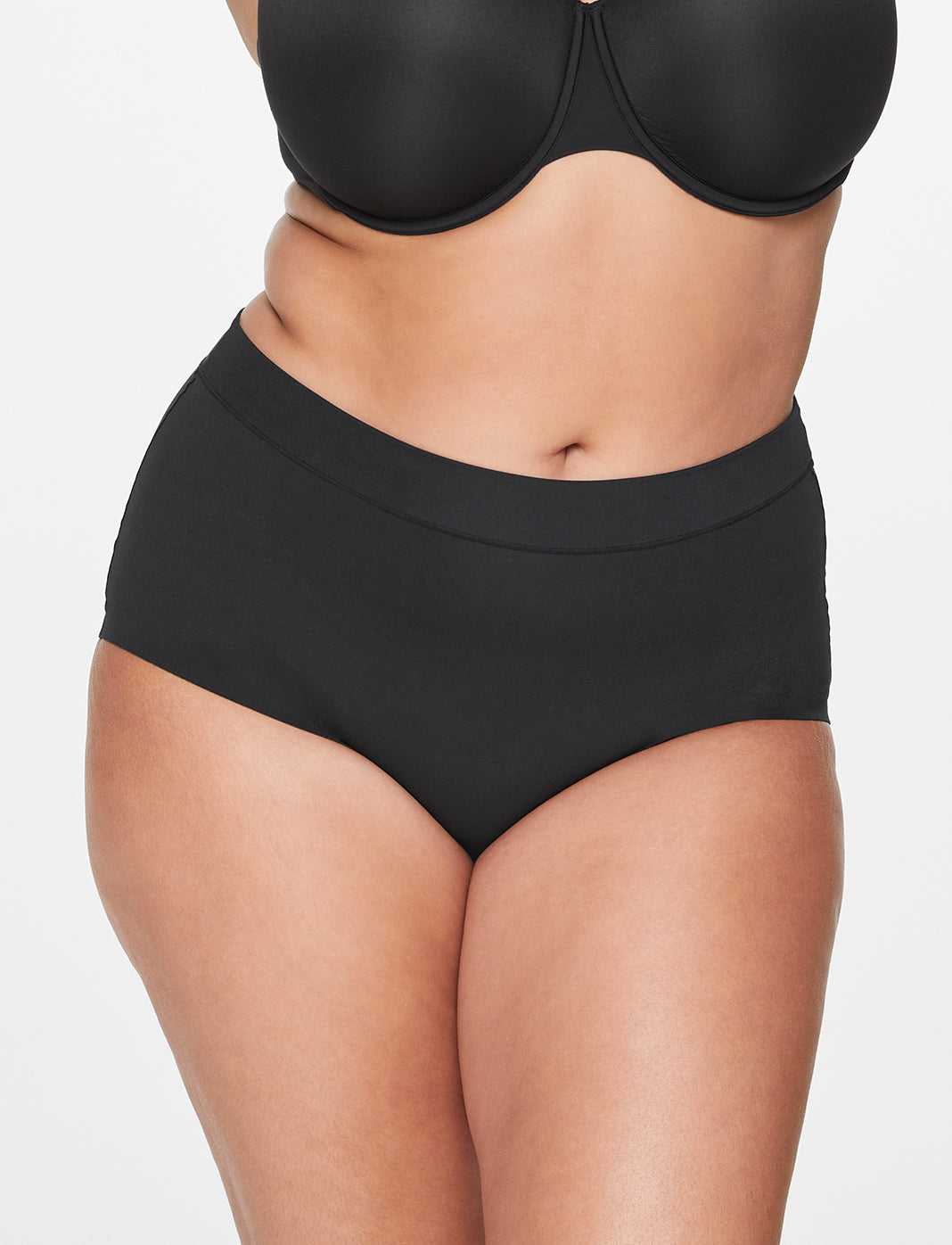 ComfortStretch Brief Noir Braelia - vue 1