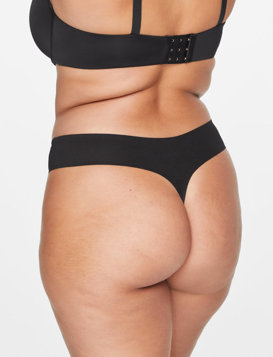 ComfortStretch Thong Noir Braelia - vue 1