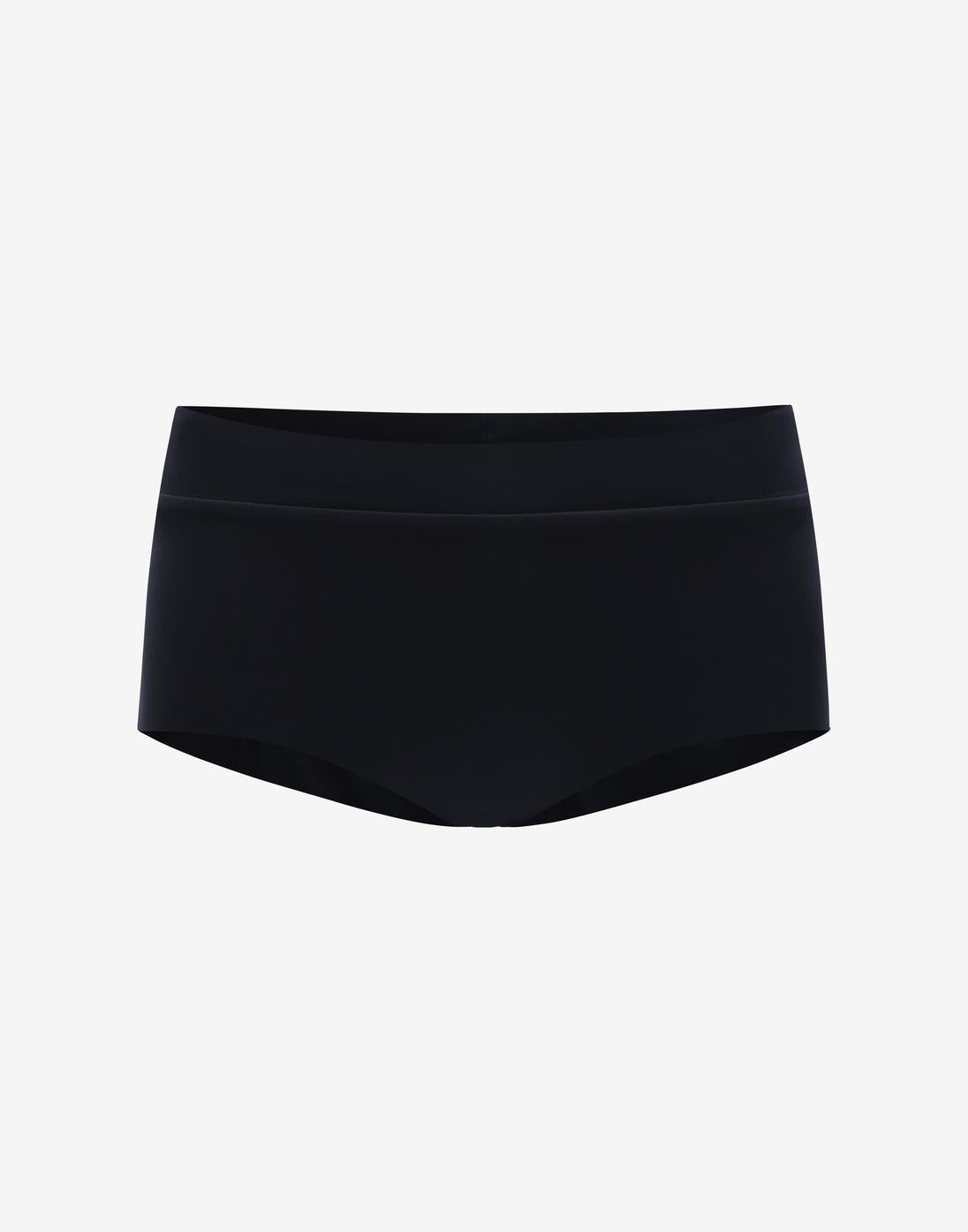 Swim High Waist Bikini Bottom Noir Braelia - vue 2