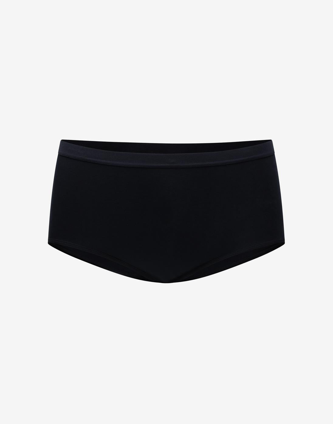 Organic Cloud Cotton Brief Noir Braelia - vue 3