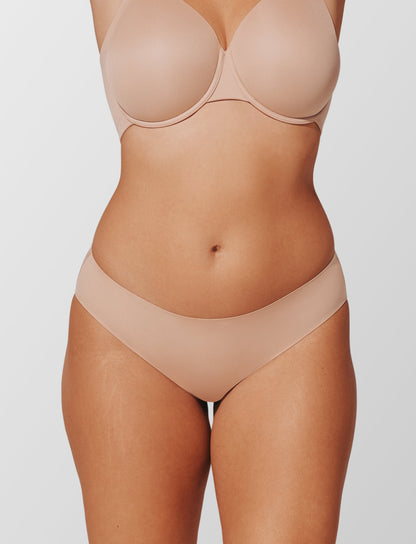 ComfortStretch Bikini Taupe Braelia - vue 2