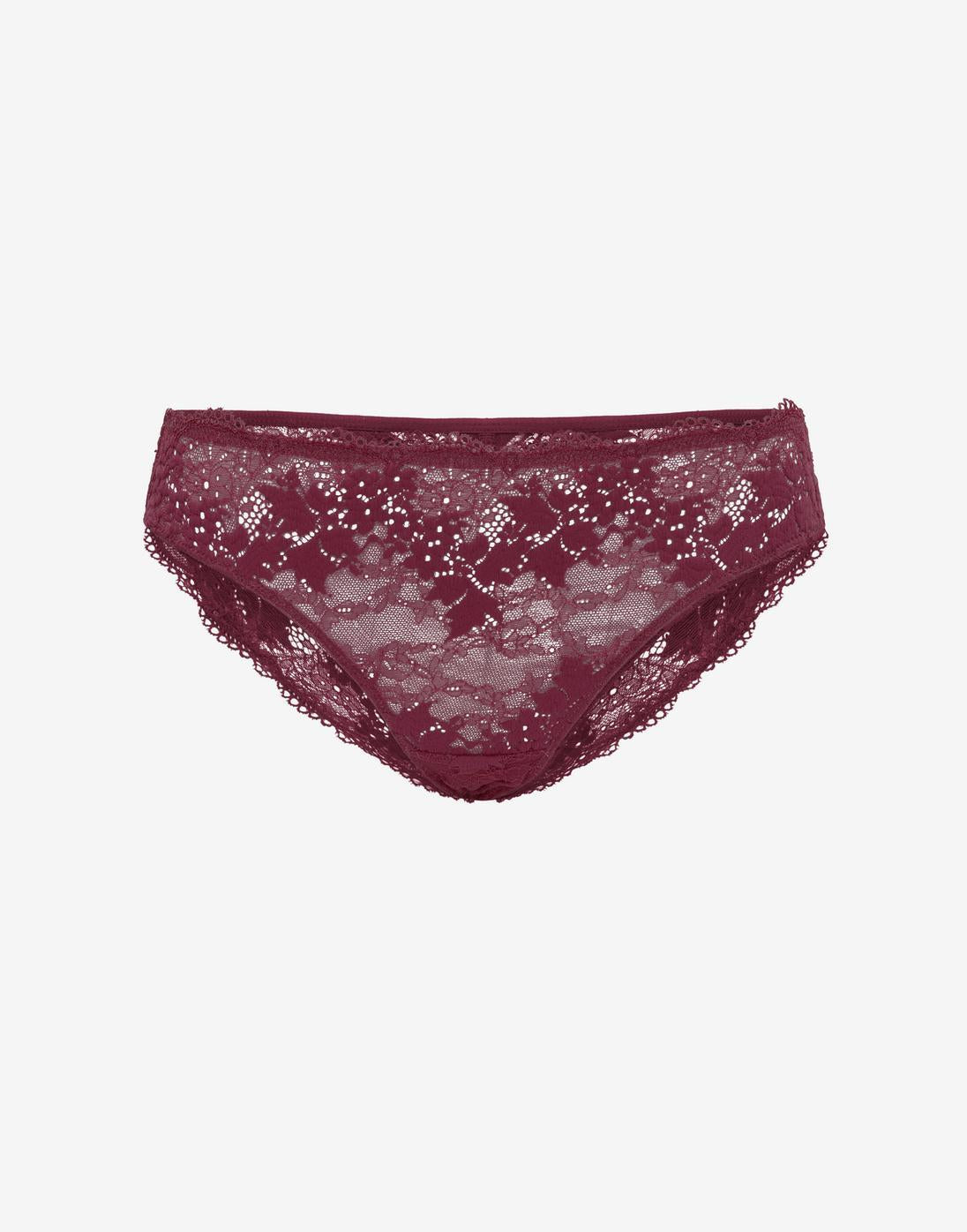 All Day Lace Bikini Framboise Braelia - vue 1