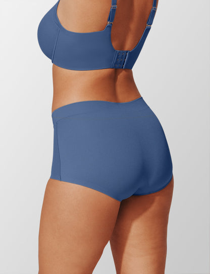 ComfortStretch Brief Bleu vintage Braelia - vue 1