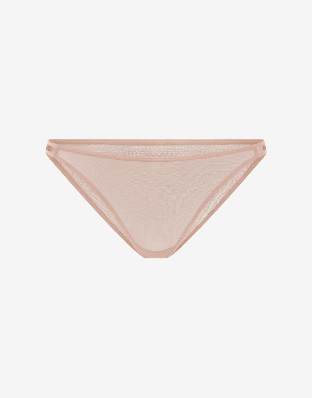 Bare Mesh Bikini Rose poudré Braelia - vue 2