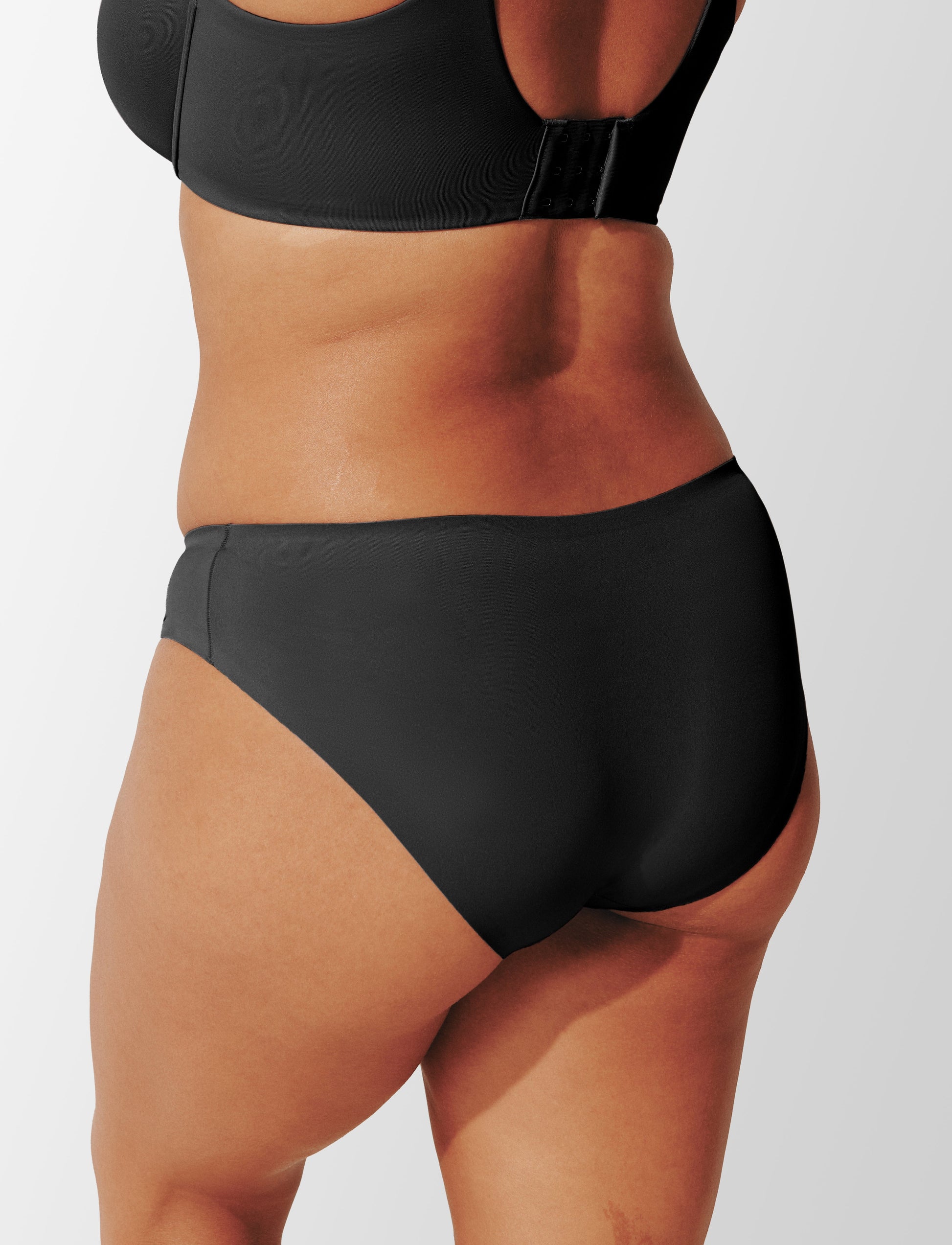 ComfortStretch Bikini Noir Braelia - vue 1