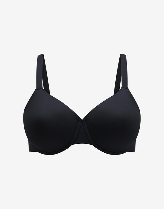 ComfortStretch Smoothing Full Coverage Bra Noir Braelia - vue 1