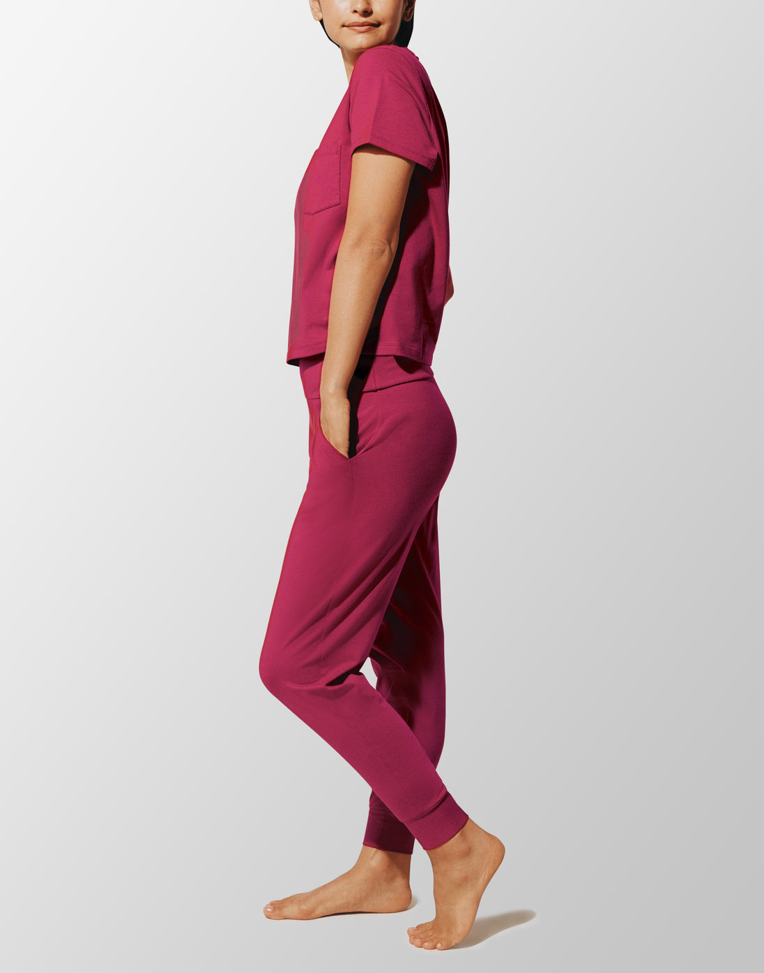 WonderKnit™  Pajama Set Rubis Braelia - vue 2