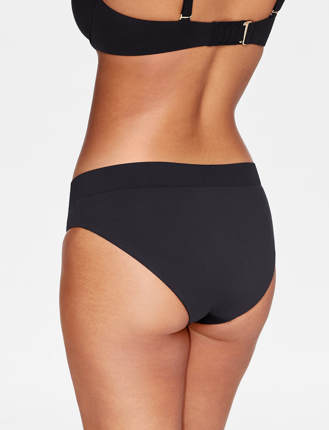 Swim Classic Bikini Bottom Noir Braelia - vue 3