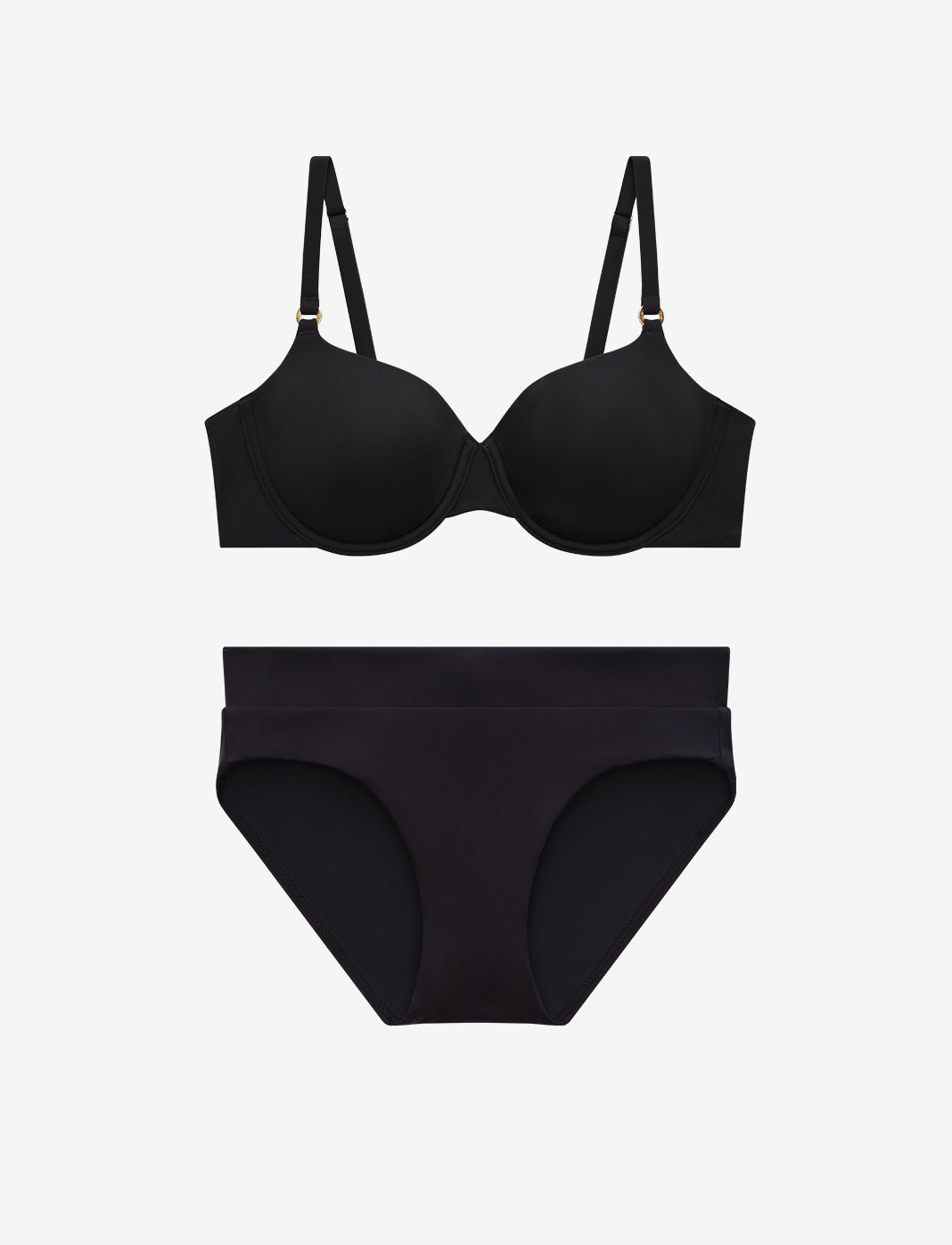 Swim Classic Bikini Swim Set Noir Braelia - vue 1